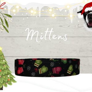 Winter Mittens Dog Collar