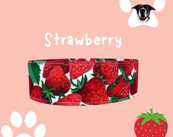 Fruity Strawberry Dog Collar