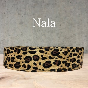 Leopard Print Dog Collar