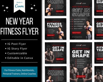 New Year Goals- Fitness Flyer