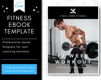 Fitness ebook Vorlage