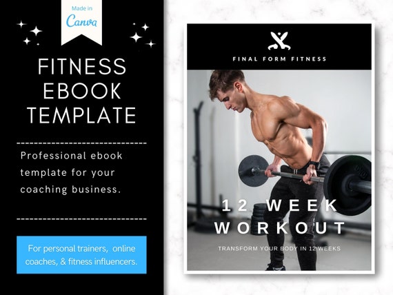Fitness ebook template