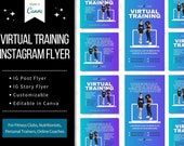 Virtual Training- IG Fitness Flyer