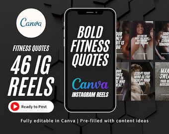 Bold Fitness Quotes- 46 Instagram Reels