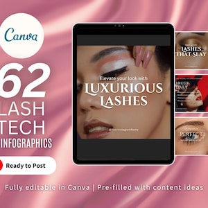 62 Lash Tech Instagram-berichten