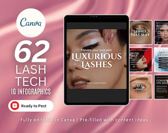 62 Lash Tech Instagram Posts