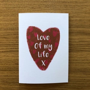 Love Of my Life, Cartes de vœux d’amour