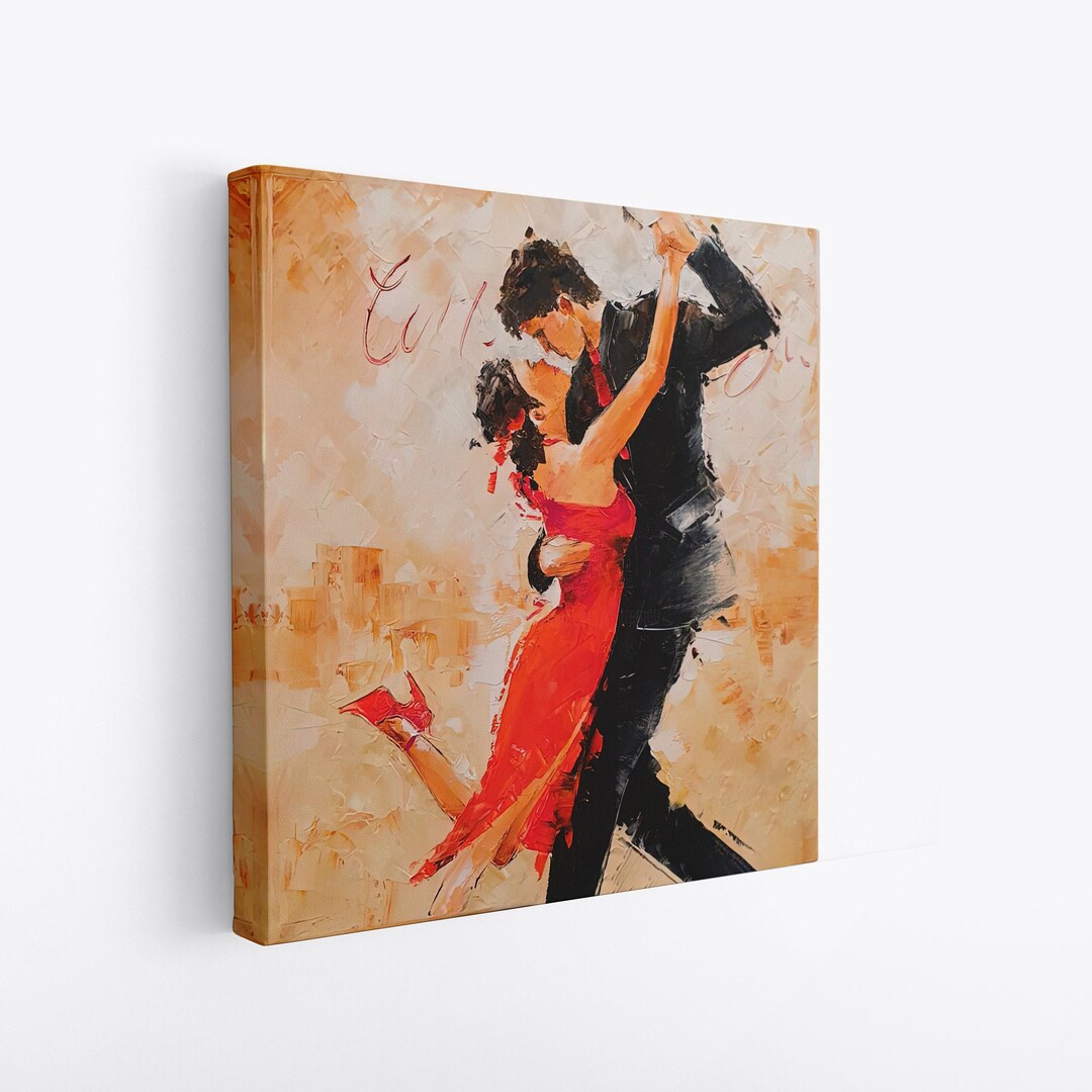 Sensual Dance Wall Art Couple Dance Wall Art Dance Wall Art Etsy
