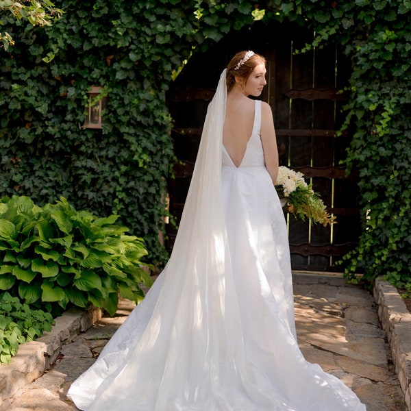 Light Weight Organza Veil- Tulle Alternative- CARA