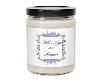 Scented Soy Candle, 9oz