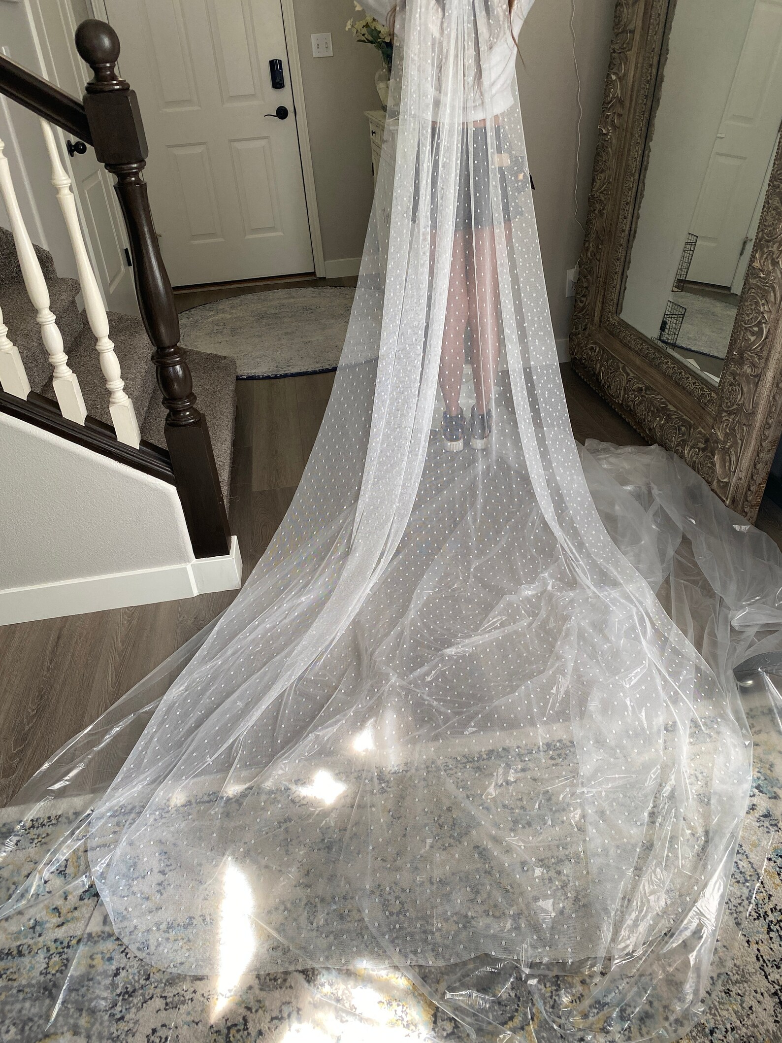 Polka Dot Veil / Swiss Dot Veil Scarlett Etsy