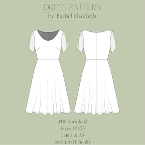 knee length dresses for ladies Miriam LDS Temple Dress  Dressed in White