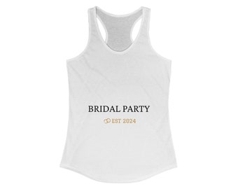 Bridal Party - Women's Ideal Racerback Tank