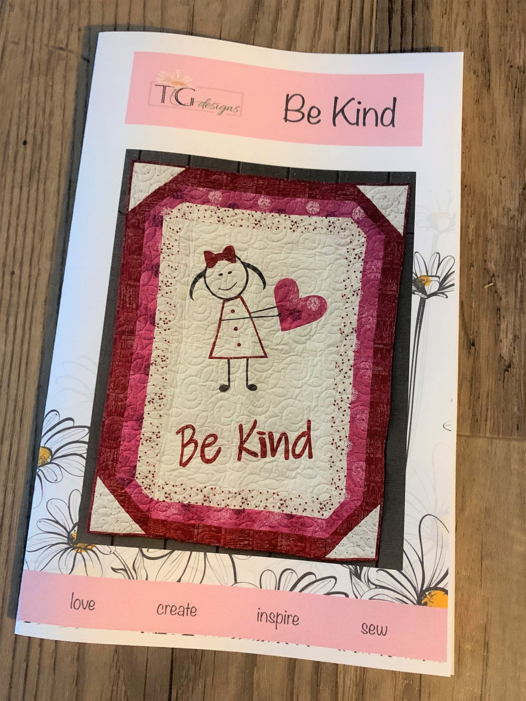 Kind Patterns Be Kind Pattern (PDF) - Etsy