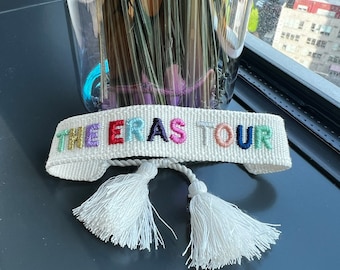 Pulsera tejida ajustable eras tour