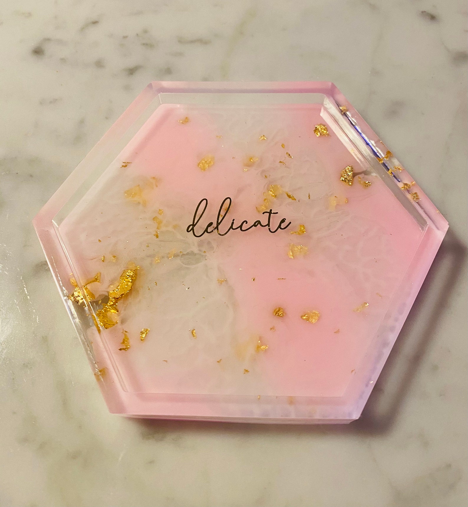 Pink Taylor Swift lyric coasters Etsy