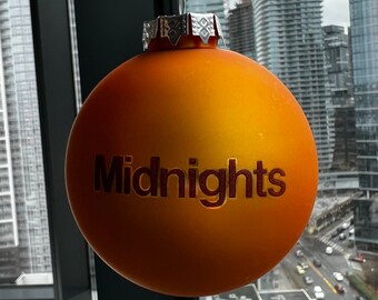 Hand painted .8 mm Midnights ornaments