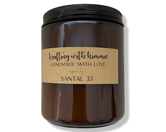 Santal 33 Soy Wax Candle