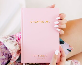 Creative af Notebook | Journal | Daily Journal | Daily Notebook | Trendy Notebook