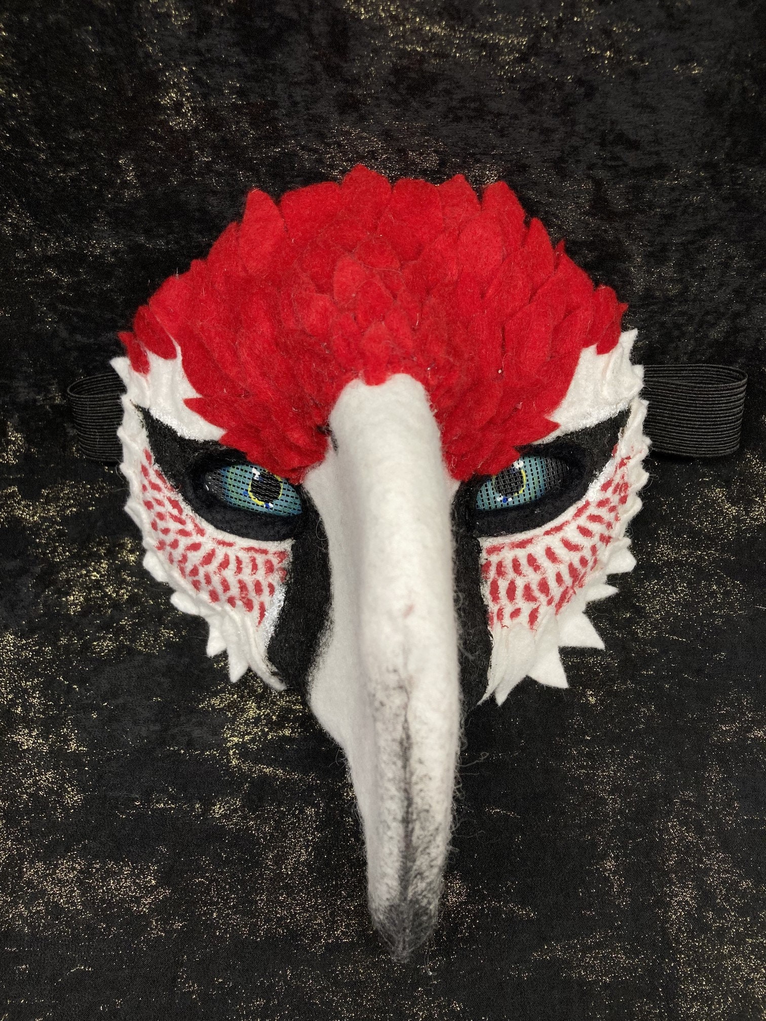 Therian Mask Therian Bird Mask Bird Mask Parrot Mask Red And Green therian-mask-therian-bird-mask-bird-mask-parrot-mask-red-and-green