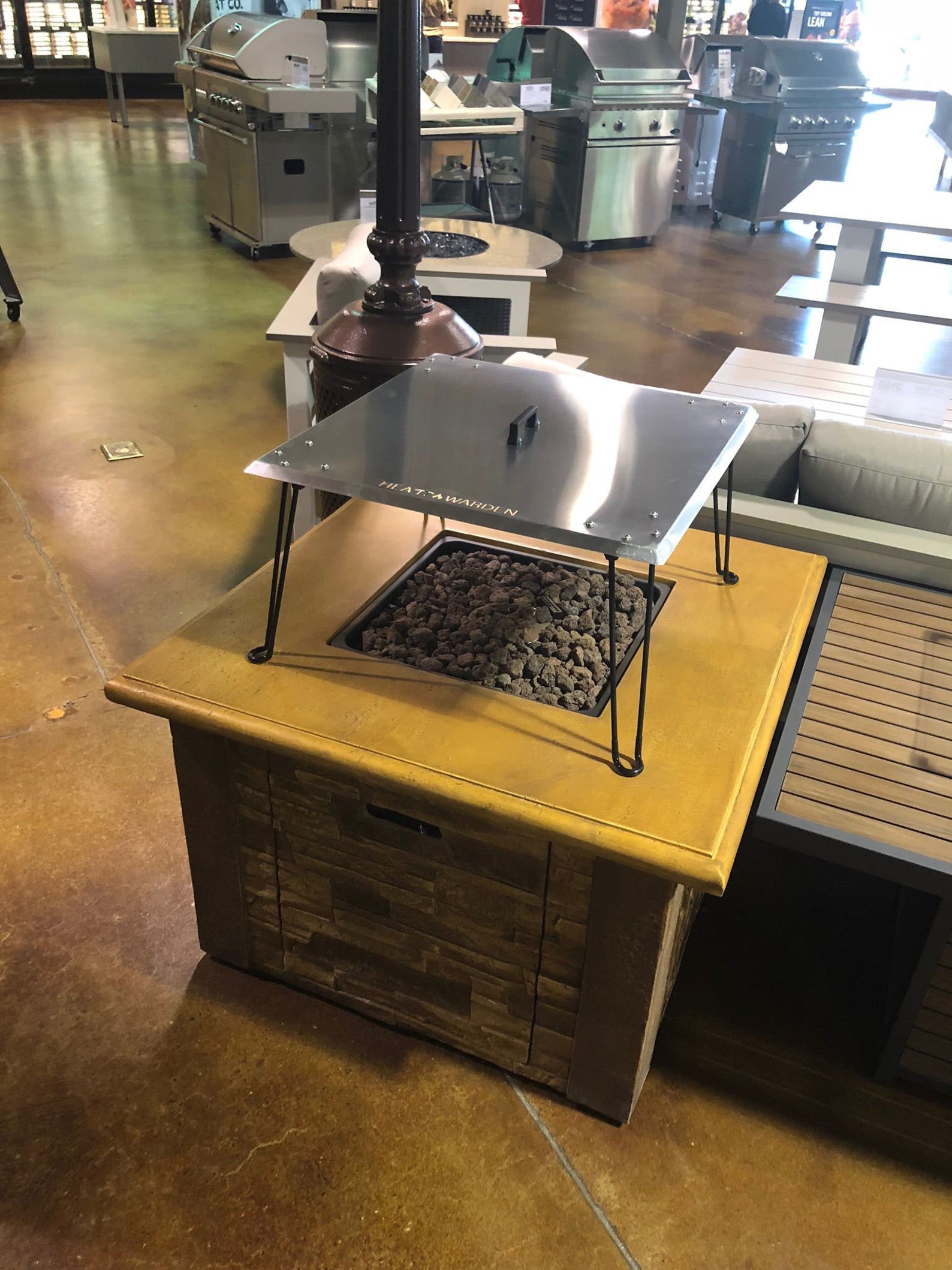 Heat Warden USA Made Heat Deflector/ Reflector for fire pits. Etsy