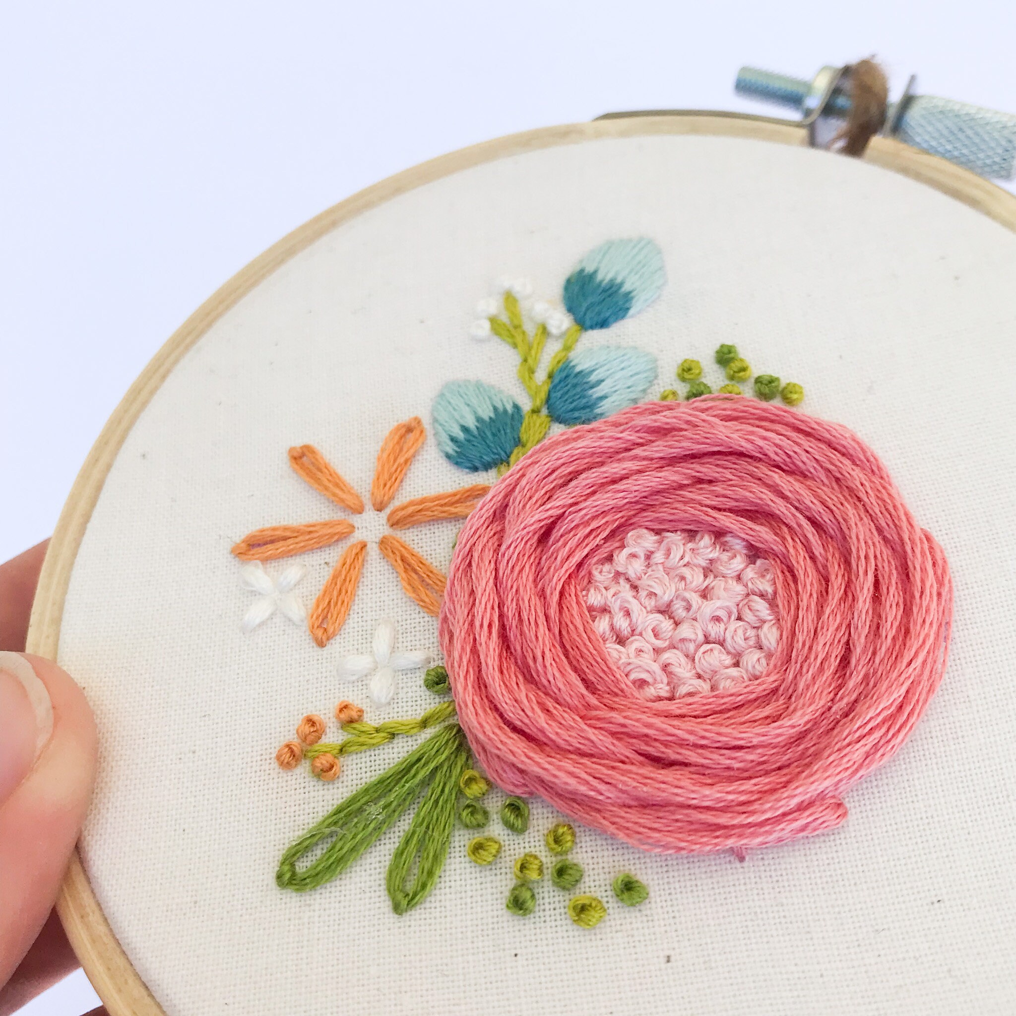 Modern Hand Embroidery Very Easy Fancy Embroidery Design Flower