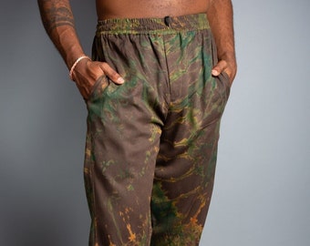 M - Unisex tie dye brushed cotton pants