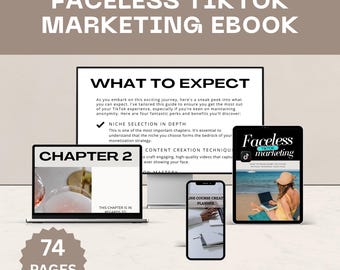 Faceless TikTok Marketing eBook: Growth Strategies & Content Creation (PDF)