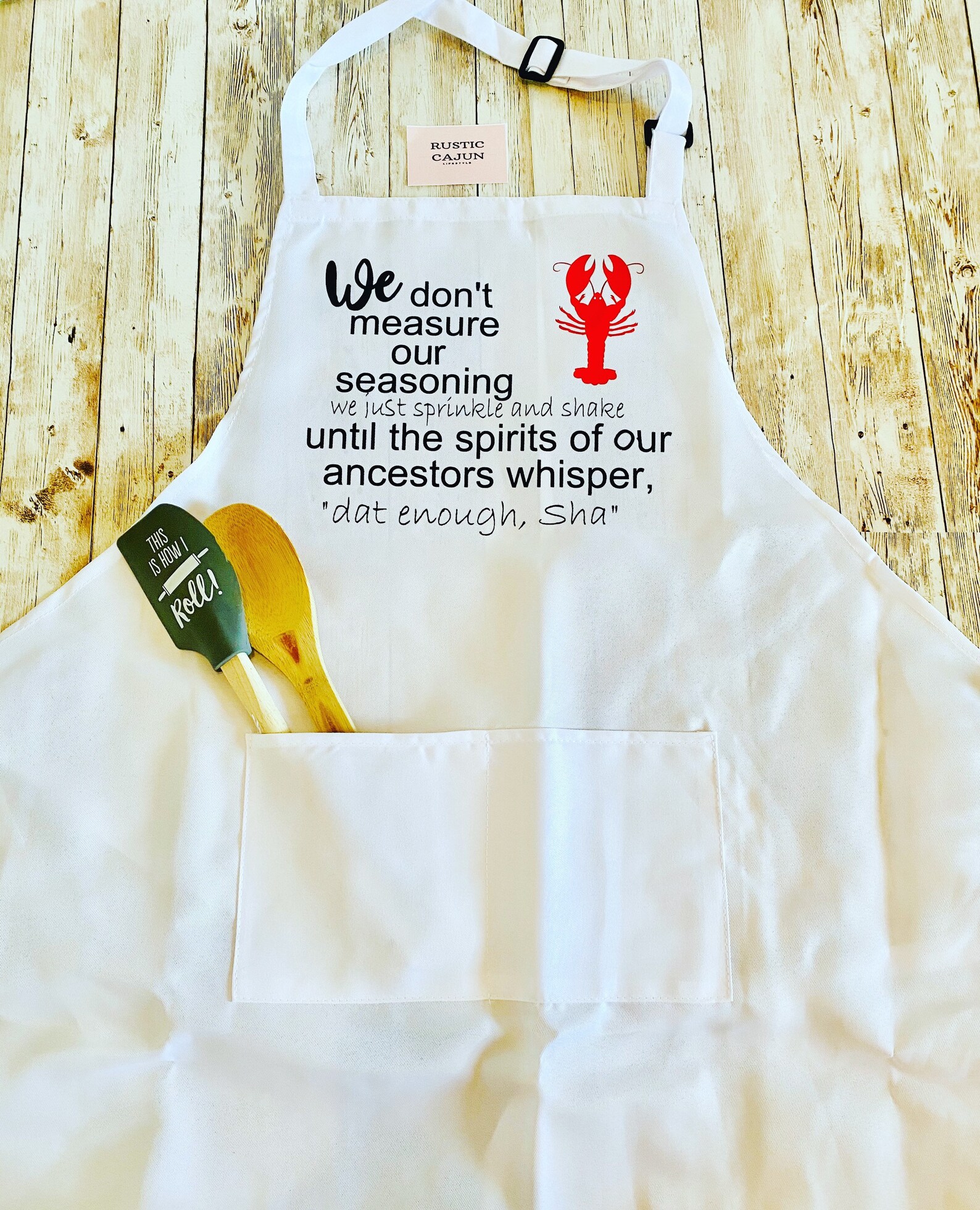 Cajun cangrejo de río Delantal. Crawdaddy delantales | Etsy