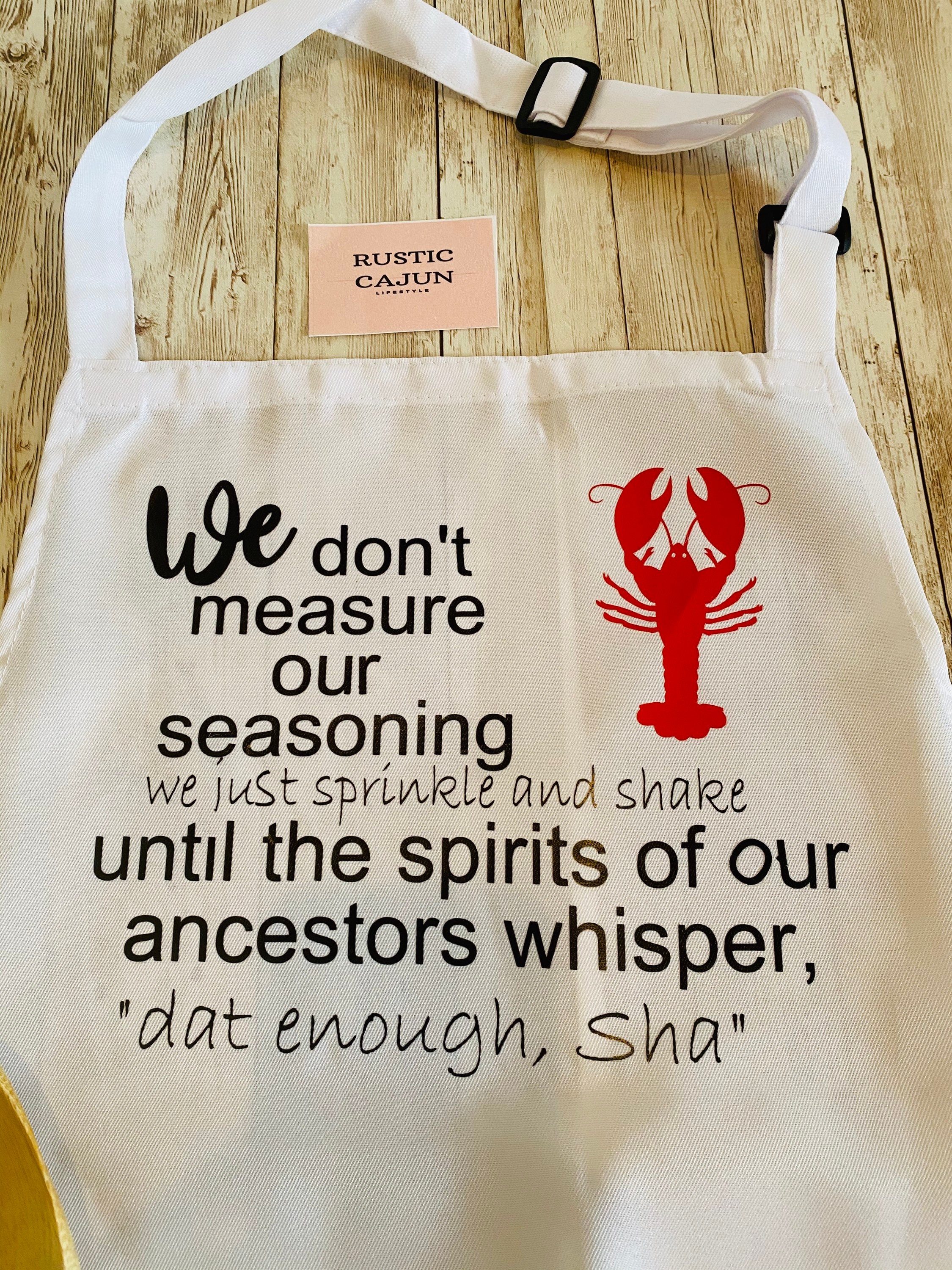 Cajun cangrejo de río Delantal. Crawdaddy delantales | Etsy