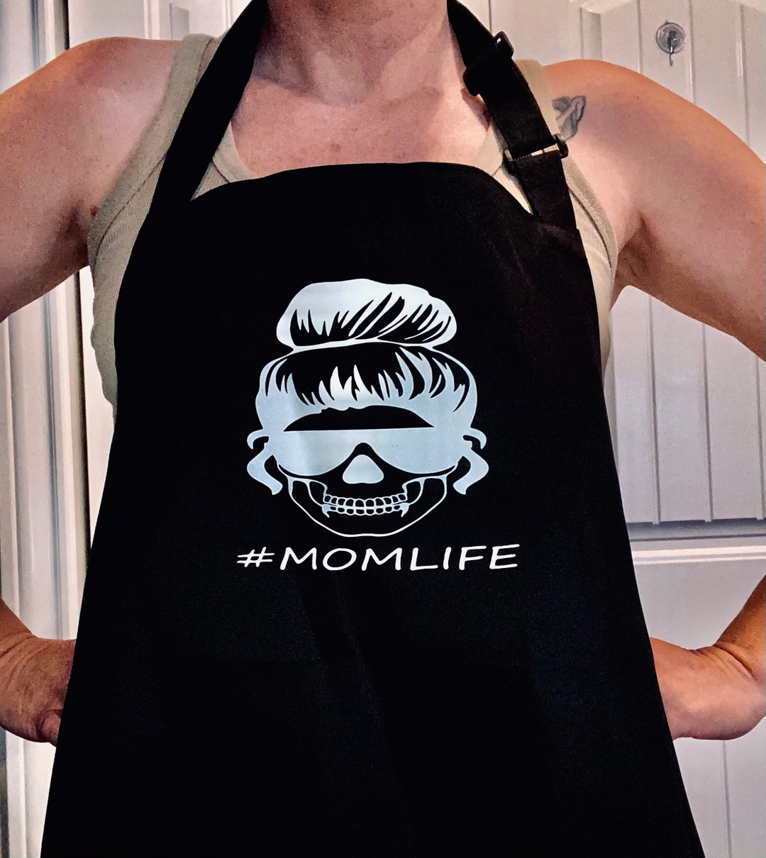 Aprons for Moms, Funny Parent Aprons, Christmas Gifts for MOM, Mom