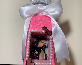 Personalized 1800 Bedazzled Bottle