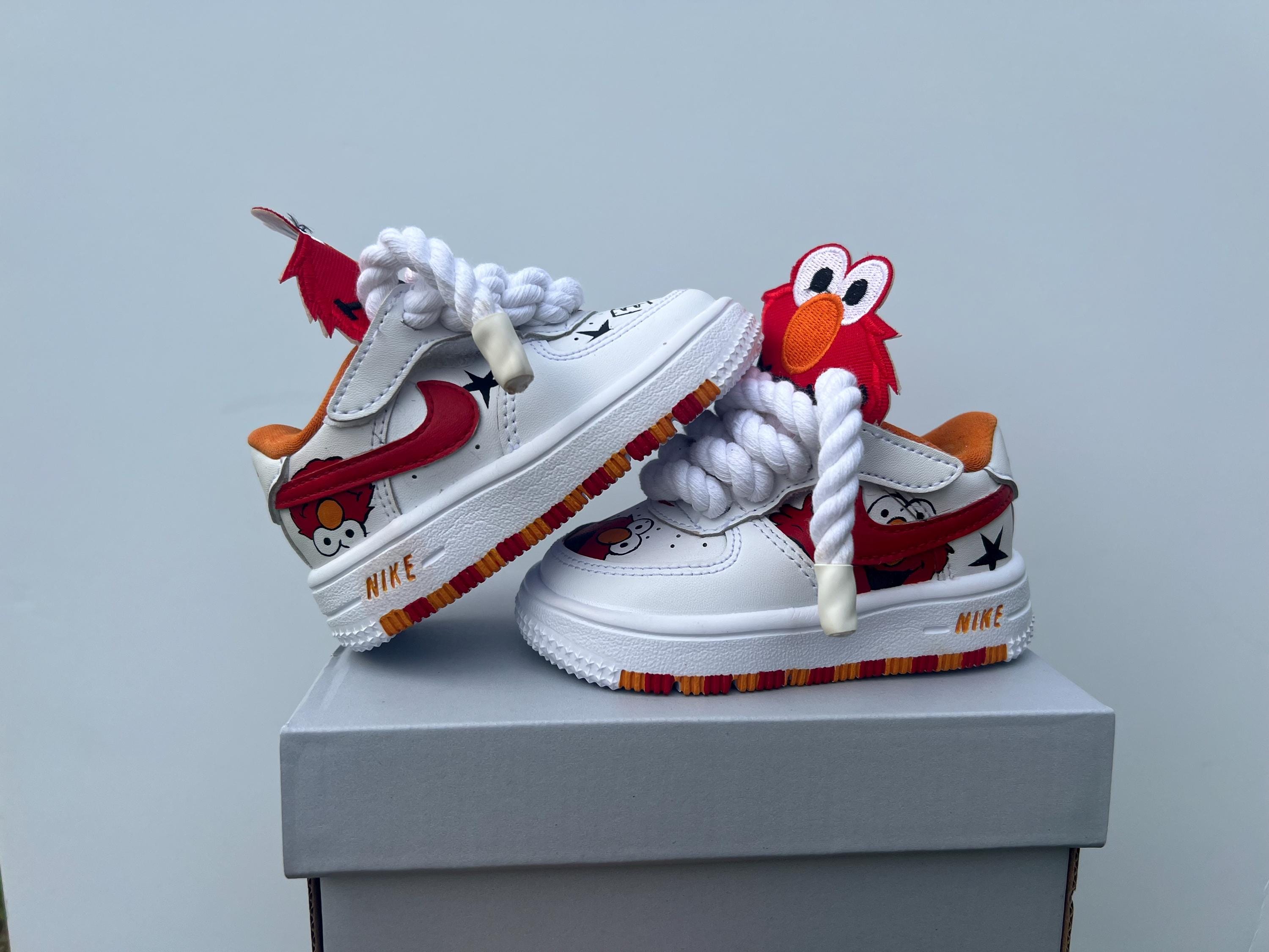 Custom Air Force 1s with character patches
