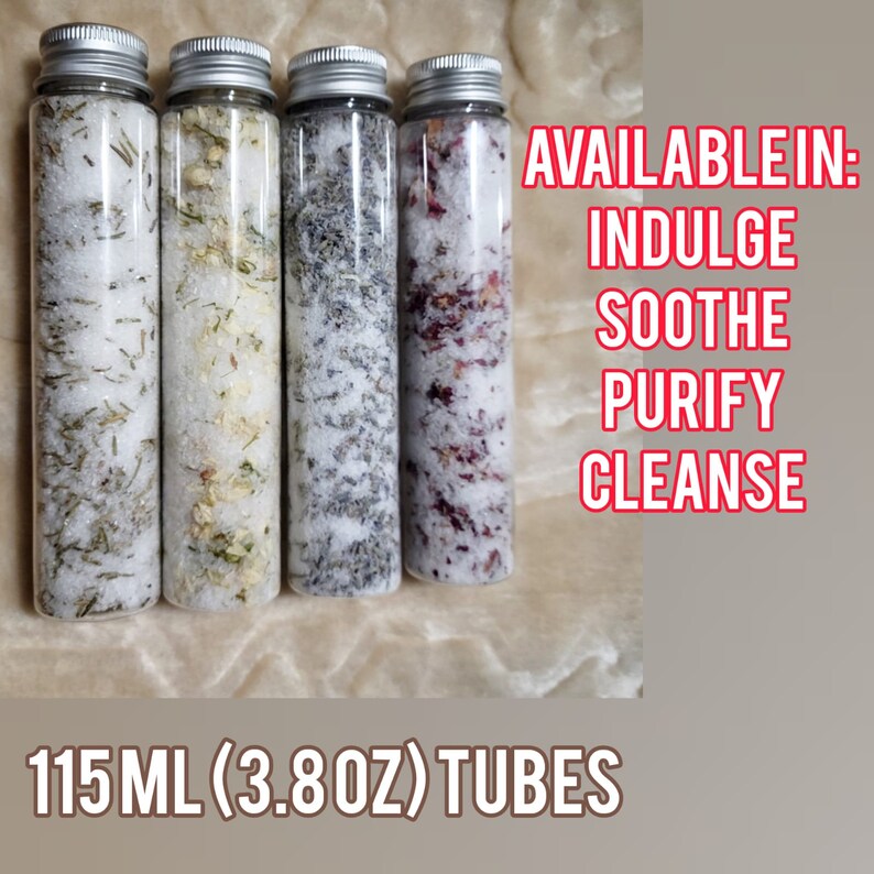 Bath Salts for Soak // for Muscle Pain Stress Body Aches Etsy