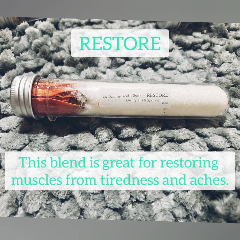 Bath Salts for Soak // for Muscle Pain Stress Body Aches Etsy