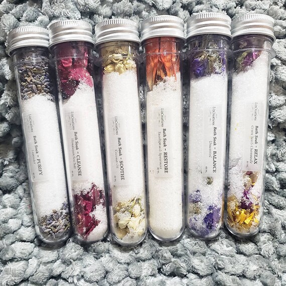Bath Salts for Soak // for Muscle Pain Stress Body Aches Etsy UK
