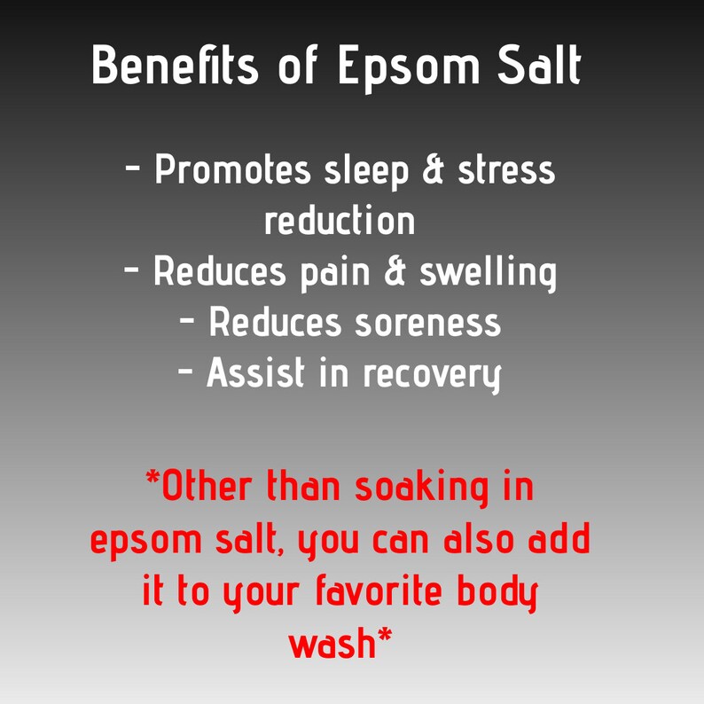 Bath Salts for Soak // for Muscle Pain Stress Body Aches Etsy