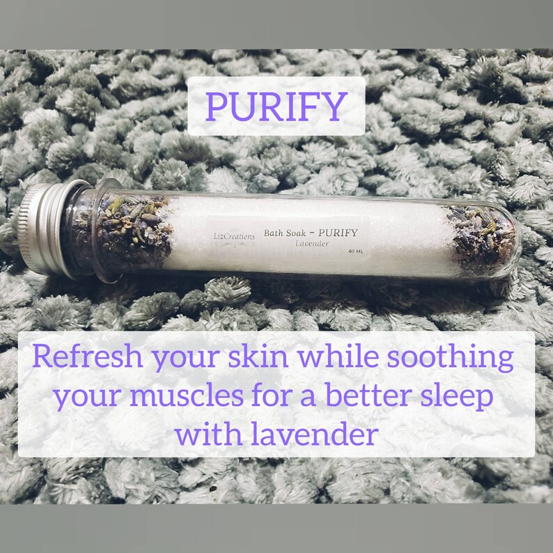 Bath Salts For Soak // For Muscle Pain Stress Body Aches Etsy