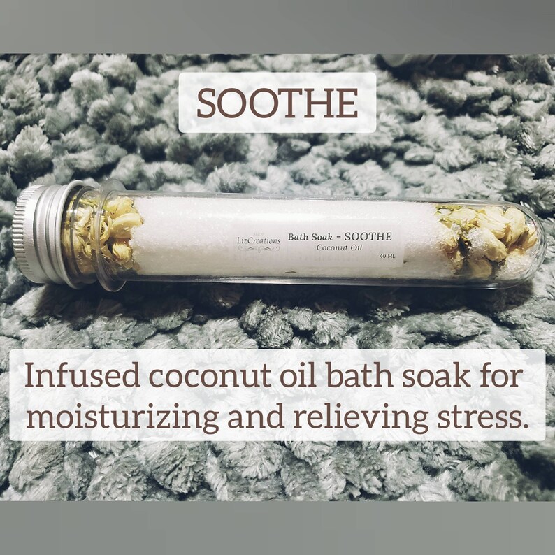 Bath Salts For Soak // For Muscle Pain Stress Body Aches Etsy