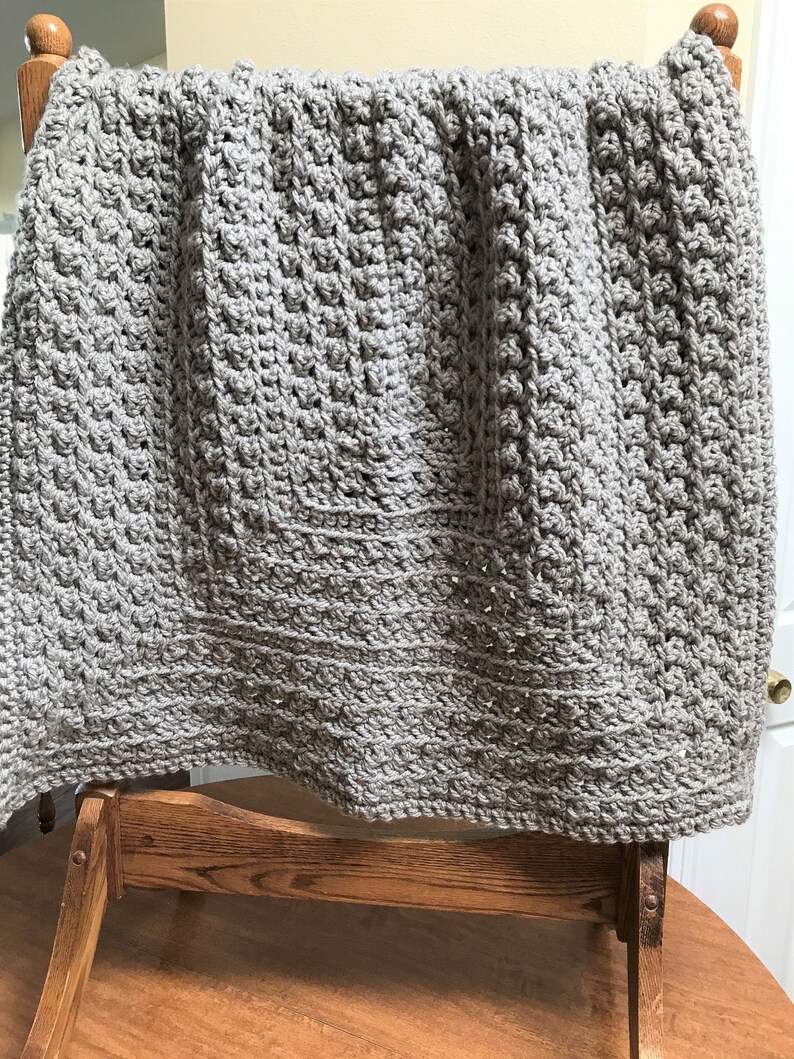 CHUNKY TAUPE THROW Etsy