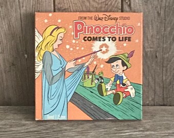 ウォルト・ディズニーのヴィンテージ8ミリカラー無声映画「ピノキオ