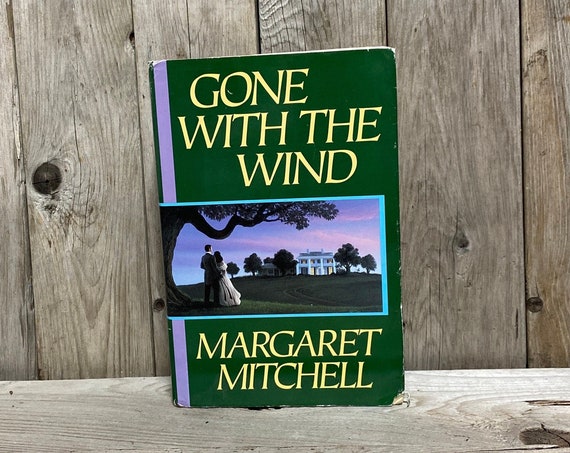 Gone with the Wind Book / Margaret Mitchell Novel / Classic Movie Hard Cover