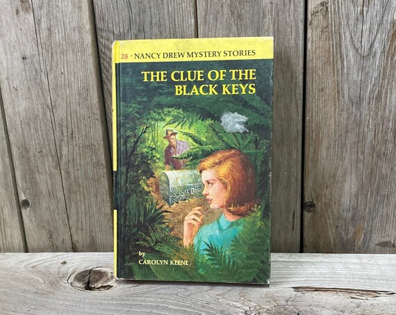 Nancy Drew Mystery Stories Book/ The Clue of the Black Keys 1968 / Nancy Drew Collectible