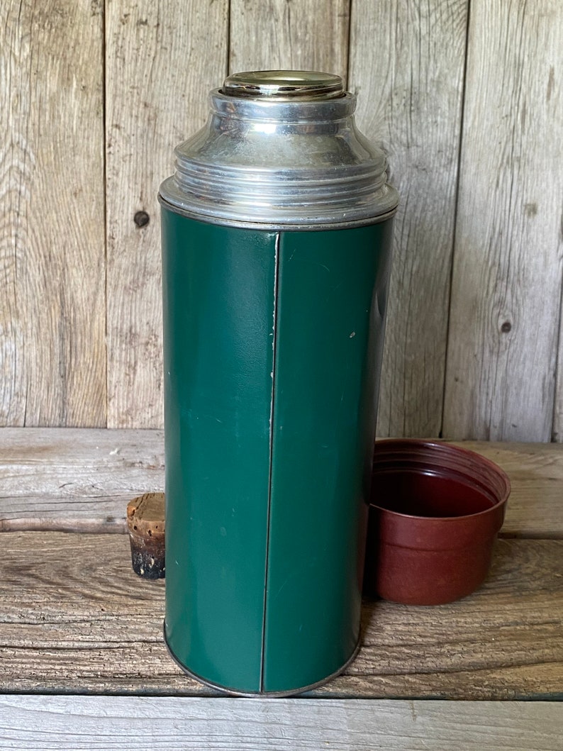 Vintage Aladdin Thermos / Glass Thermos / Collectible Thermos Etsy
