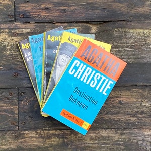 Agatha Christie Mysteries / Agatha Christie Paperback / Agatha Christie Collectible