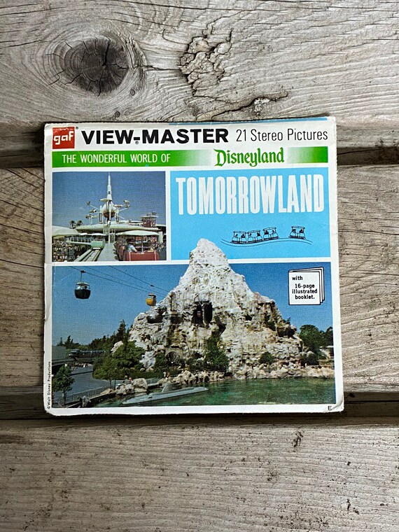 Viewmaster Reels/ 3D Picture Reels / Tomorrowland / Family Movie Night 