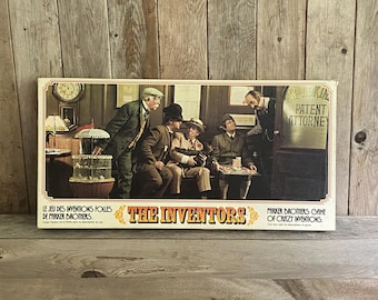 Vintage Brettspiel / Die Erfinder / Familien Spieleabend / Parker Brothers