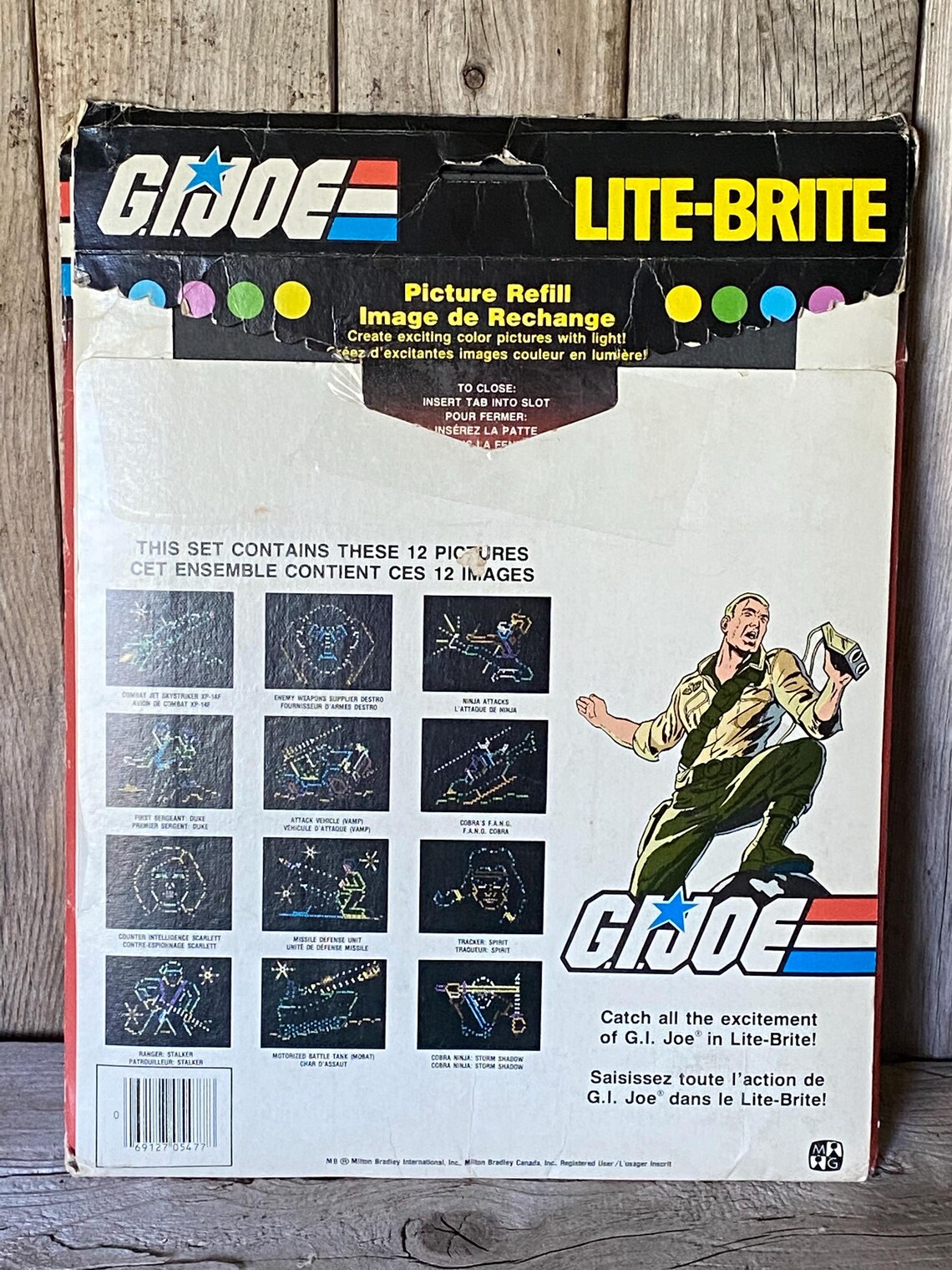 Lite-brite Refill Pages / GI Joe / Lite up Toy / Lite-brite Pegs - Etsy