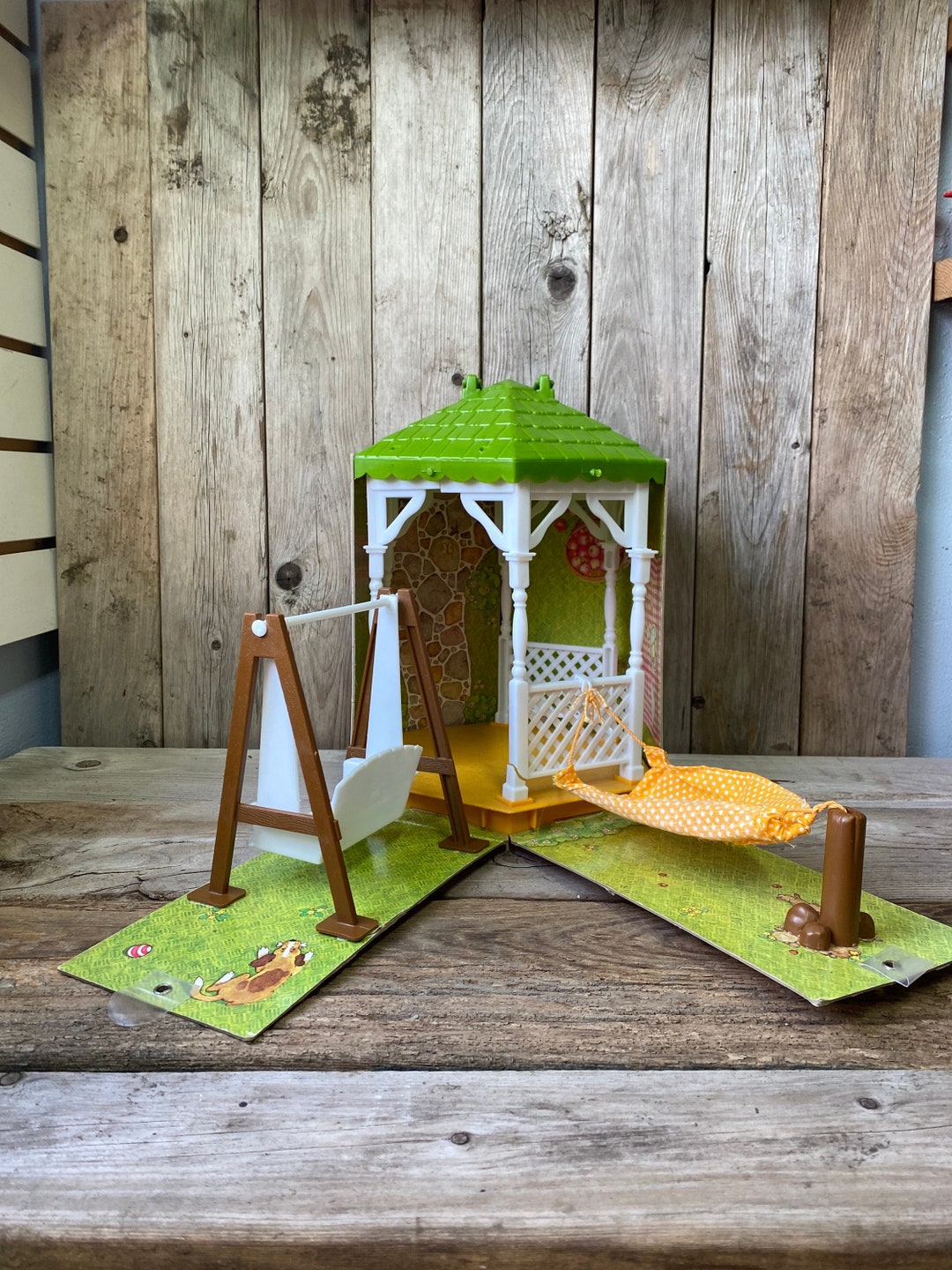 Holly Hobbie / Doll Gazebo / Vintage Knickerbocker Toy Etsy