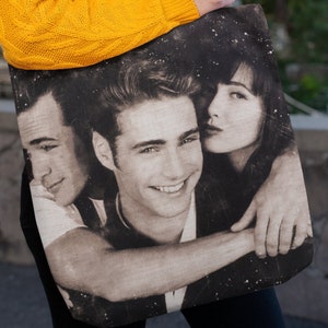 Vintage retro look Beverly Hills Dylan Brenda Brendon Tote Bag 90s retro bag 90s kid gift